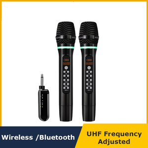Portable Dynamic <b>Wireless</b> Handheld <b>Microphone</b> Sure for Karaoke Singing with Echo Made of Durable Plastic - Product Image 4