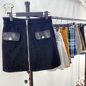 Faldas Cortas de Verano de Segunda Mano para Mujer, Mezcla de Poliéster/Algodón, Estilos Variados, Ajuste Delgado, Ropa Usada de Alta Calidad al por Mayor - Product Image 3