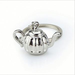 New Style Mini Coffee Appliance Keychain Metal 3D Coffee Keychain <b>Personalized</b> Key Ring Custom - Product Image 4