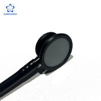 Stéthoscope médical double tête pour infirmières, enfants et adultes, avec accessoires et étui de transport