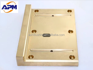 جلبة برونزية عالية القوة منخفضة الاحتكاك وقليلة التآكل ولوحة انزلاق برونزية لآلة التثقيب وجلبة المكبس الهيدروليكي - Product Image 5