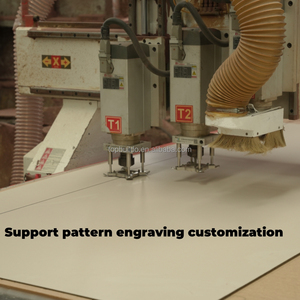 Puertas de entrada de madera elegantes Declaración que hace primeras impresiones - Product Image 4