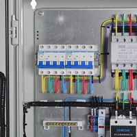 Caja de Control de Distribución para Extinción de Incendios con Interruptor de Transferencia Automática de Doble Alimentación Personalizado 220V/380V 10-100A 2P 3P 4P