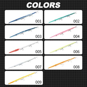 Hunthouse 255mm/30.6g Prix de gros d'usine Leurre crayon coulant 3 sections articulées Appât de pêche pour la pêche au bar - Product Image 3