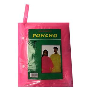 Poncho portable en PVC, poncho de pluie bleu multifonctionnel 3-en-1 pour la randonnée, le camping et la pêche - Product Image 4