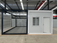 Maison à structure en acier portable et extensible préfabriquée de luxe Maison modulaire en conteneur Villas extérieures Immeubles de bureaux Chambres à coucher Magasins