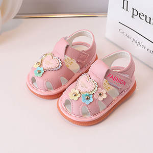夏季新款婴儿鞋叫凉鞋婴儿鞋女孩公主凉鞋软底学步鞋 - Product Image 2