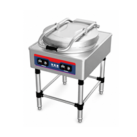 Machine à crêpes commerciale intelligente à commande tactile 5KW, plaque de cuisson électrique pour la cuisine