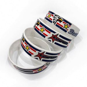 Bracelets personnalisés de haute qualité, bracelets en caoutchouc avec message ou logo, bracelet en silicone personnalisé, bracelet promotionnel - Product Image 4