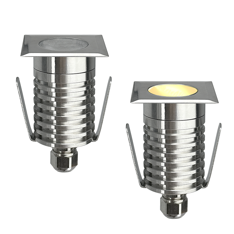 Mini Waterproof IP67 LED Underground Light 12V Garden Inground Lamp Yard Deck Landscape Buried Lighting Well Light