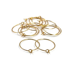 <span class=keywords><strong>Fil</strong></span> rond en acier inoxydable <span class=keywords><strong>doré</strong></span> 18 carats pour boucles d'oreilles créoles pour femmes, pour la fabrication <span class=keywords><strong>de</strong></span> bijoux et les composants <span class=keywords><strong>de</strong></span> bricolage - Product Image 2