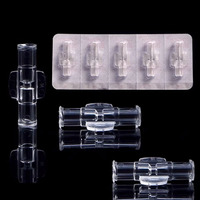 Seringue Luer Lock Adaptateur Plastique Jetable Luer Lock Seringue Connecteur Double Femelle Vis Universelle Seringue Stérile Outil Partie