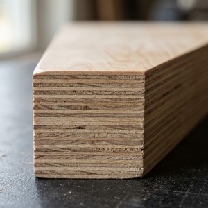 Compensato Grezzo per Laminazione, Compensato con Anima in Pioppo per Impiallacciatura o Rivestimento in Melamina, Pannello Anima per Mobili 1220x2440mm - Product Image 3
