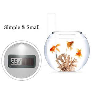 S-W11 Zonne-Energie Digitale Temperatuur Thermometer Buiten Weerthermometer Solar Mini Thermometer - Product Image 6