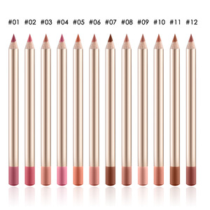Matita per <span class=keywords><strong>Labbra</strong></span> in 12 Colori Nude, Impermeabile, Lunga Durata, Marca OBM, Nuovissimo Prodotto con Etichetta Privata - Product Image 5