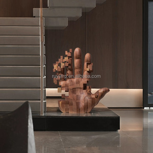 Scultura Artigianale in Legno con Impronta Animale, Finitura in <span class=keywords><strong>Rovere</strong></span> Naturale, Stile Contemporaneo Organico, Ricordo Familiare, Decorazione per Cameretta, Memoria - Product Image 3