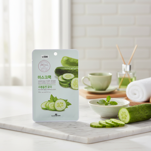 High Quality Budget-Friendly Facial Masks Cucumber Essential Mask Sheet Pack - Product Image 3