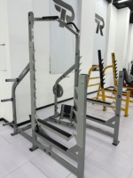 Máquina Multifuncional de Fitness Comercial de Fábrica, Máquina de Ejercicios para Gimnasio, Banco de Sentadillas y Dominadas
