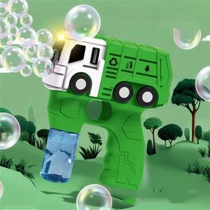 Pistola de Burbujas de 8 Agujeros, Colorida, Arcoíris, Automática, Juguete de Agua para Niños, Venta Caliente - Product Image 1