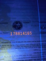 High Quality Watermark Certificate Micro Text Certificate UV Invisible Certificate Water Mark Certificate for Prob