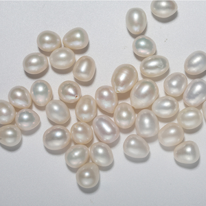 Perlas de Agua Dulce Naturales Cultivadas Blancas RINNTIN PP13 3A de 3-12 mm, Perlas Redondas Sueltas de Alta Calidad al por Mayor - Product Image 1