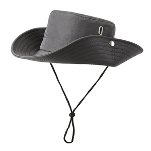 Chapeau de soleil de plage à séchage rapide et protection UV pour hommes et femmes, chapeau bob respirant pour <span class=keywords><strong>jardin</strong></span>, camping, randonnée, usage quotidien décontracté - Product Image 3