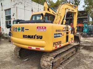 Komatsu รถตักตีนตะขาบใช้ PC120-6ญี่ปุ่นสภาพดีเวลาทำงานต่ำกว่ารวมถึงปั๊มเครื่องยนต์หลักแบริ่งมอเตอร์ - Product Image 3