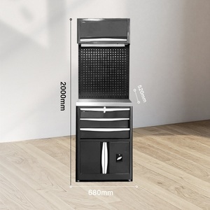 Banco <span class=keywords><strong>de</strong></span> Trabajo Resistente con Gabinete Combinado, Gabinete para Herramientas <span class=keywords><strong>de</strong></span> Mecánico para <span class=keywords><strong>Taller</strong></span> - Product Image 6