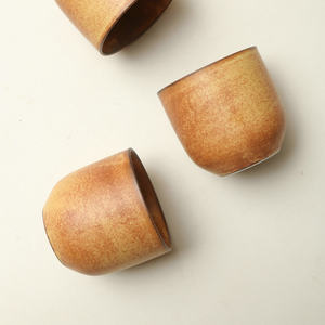 Nouvelle tasse à thé maîtresse en céramique vintage, texture de poterie rustique, pour la cérémonie du thé chinoise Zen <span class=keywords><strong>Kung</strong></span> <span class=keywords><strong>Fu</strong></span>, tasse individuelle pour maître du thé - Product Image 5