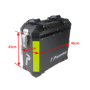 <span class=keywords><strong>Bauletto</strong></span> Laterale <span class=keywords><strong>per</strong></span> Moto in Alluminio Borsa Laterale <span class=keywords><strong>per</strong></span> KAWASAKI SUZUKI YAMAHA <span class=keywords><strong>BMW</strong></span> R1200GS R1250GS Valigie Laterali Portabagagli - Product Image 2