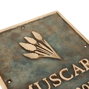 Usine en gros numéros de maison adresse porte signe entreprise <span class=keywords><strong>Logo</strong></span> métal laiton porte <span class=keywords><strong>Plaque</strong></span> pour décoration murale - Product Image 3
