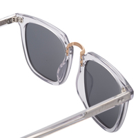Montures de lunettes en acétate de lumière bleue claire carrées classiques optimales pour la forme de visage de diamant Oculos De Acetato