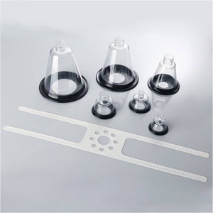 Venta al por mayor de máscaras de anestesia de animales de PVC para múltiples especies, Compatible con los sistemas de oxígeno Apet - Product Image 3