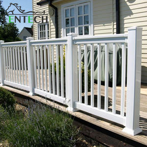 פינטק עמיד ויניל לבן מעקה Pvc מעקה מרפסת - Product Image 2