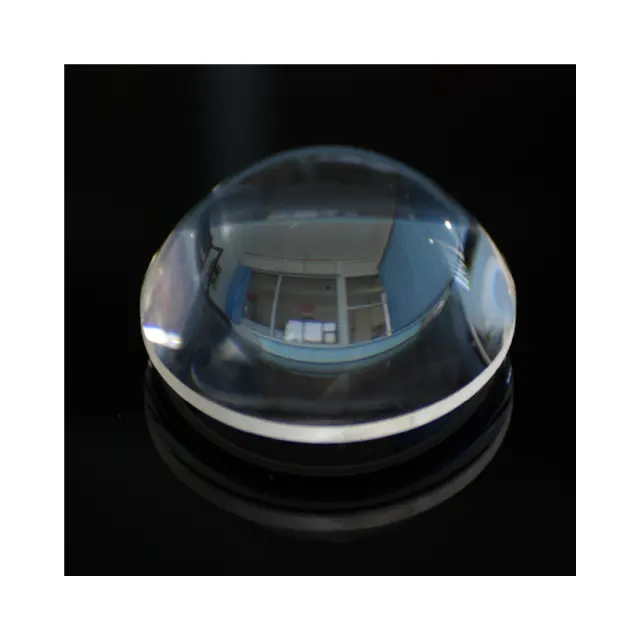 球面光学ガラス石英Bk7直径90mm焦点距離240mm大型両凸レンズ中国メーカー提供