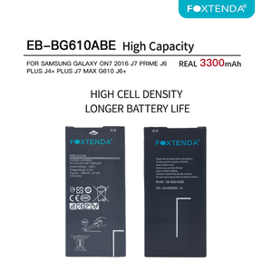Batterie de remplacement <span class=keywords><strong>EB</strong></span>-<span class=keywords><strong>BG610ABE</strong></span> pour ON7/J7 Prime/J6 Plus/J4+ Plus/J7 Max/G610/J6+/G610-3300mAh Cobalt Pur en stock - Product Image 4