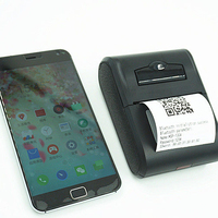 Printer genggam Impresora 58mm, Printer termal tanda terima gigi biru, Printer Mobile Android Mini