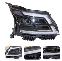 Pour 2012-2019 Nissan PATROL Y62 Phare Assemblage Retrosfit Nouveau LED Day Running Light avec Clignotant 12V Couleur de la lumière blanche