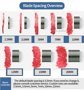 Commercial Industrial Meat Slicer New Condition Pork <b>Chop</b> and Steak Cut Beef Cutting <b>Machine</b> 220v - Product Image 4