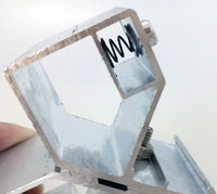 Accessoires de fenêtre en aluminium joint d'angle pour connexion de fenêtre joint d'angle de profil en aluminium