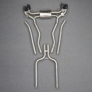 Tuyau d'échappement à haut débit pour BMW M5 F90 4.4T S63B44B Catback, silencieux, prix de gros d'usine - Product Image 3