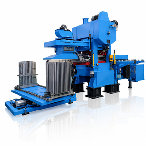 Ligne de pressage automatique haute vitesse de type H pour la production de ailettes d'échangeurs de chaleur en feuille d'aluminium - Product Image 1