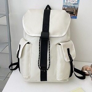 Sac à dos à bandoulière unique de couleur unie personnalisé, édition coréenne minimaliste, loisirs, étudiant, sports de plein air, voyage, choix de Ckpack - Product Image 5