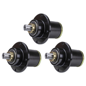 Eje para Cortacésped A10345, Paquete de 3 Soportes de Cuchilla de Aluminio Negro 037-6015-50, Repuestos - Product Image 4