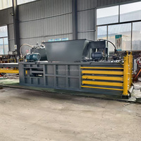 Presse à balles hydraulique de sac de carton de papier de déchets de coton grande utilisation de boîte de presse à balles de carton