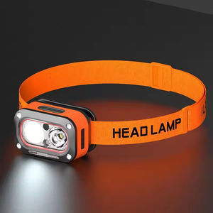 Double Light Motion Detection Portable Outdoor Waterproof Rechargeable Camping Fishing <b>Flashlight</b> <b>LED</b> Headlamp with Long Runtime - Product Image 4