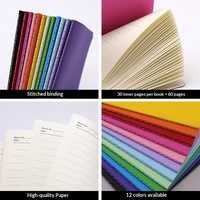 Cuaderno Personalizado A5 con Tapa Blanda e Impresión de Logotipo, Cuaderno de Ejercicios para Estudiantes Cosido con Hilo Grueso para Uso Escolar y de Oficina