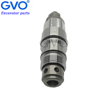 Vanne de sécurité GVO 52111228-9802, vanne de décharge principale, vanne de décharge de pression, vanne de commande hydraulique, pièces d'excavateur SY305 SY485