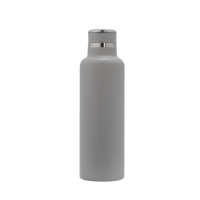 Sport gym Shaker Bulk Sublimation 20oz Noir Logo Personnalisé Flacons à Vide Isolés & Thermos Bouteille d'Eau en Acier Inoxydable