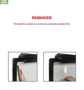 <span class=keywords><strong>Tableau</strong></span> <span class=keywords><strong>blanc</strong></span> double face portable en aluminium 60x90cm <span class=keywords><strong>sur</strong></span> trépied roulant - Surface magnétique pour bureau et salle de classe - Product Image 4